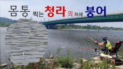 청라수로 붕어낚시 포인트, 수도권 무료노지 민물낚시 짬낚포인트