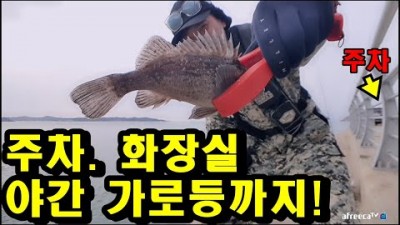 충남 서산 벌천포 벌말선착장 우럭낚시, 화장실, 가로등, 주차하고 바로 낚시 가능한 선착장 포인트 캠핑낚시