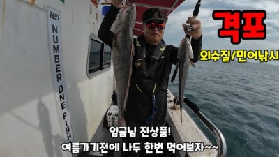군산 격포항 외수질 민어낚시, 새만금방조제 선상낚시 배낚시 출조 포인트 조황정보