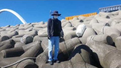 충남 태안 신진도 방파제 구멍치기 우럭낚시